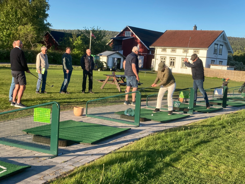 Sande Rotary på golklubben